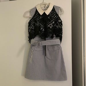 Self Portrait mini summer dress